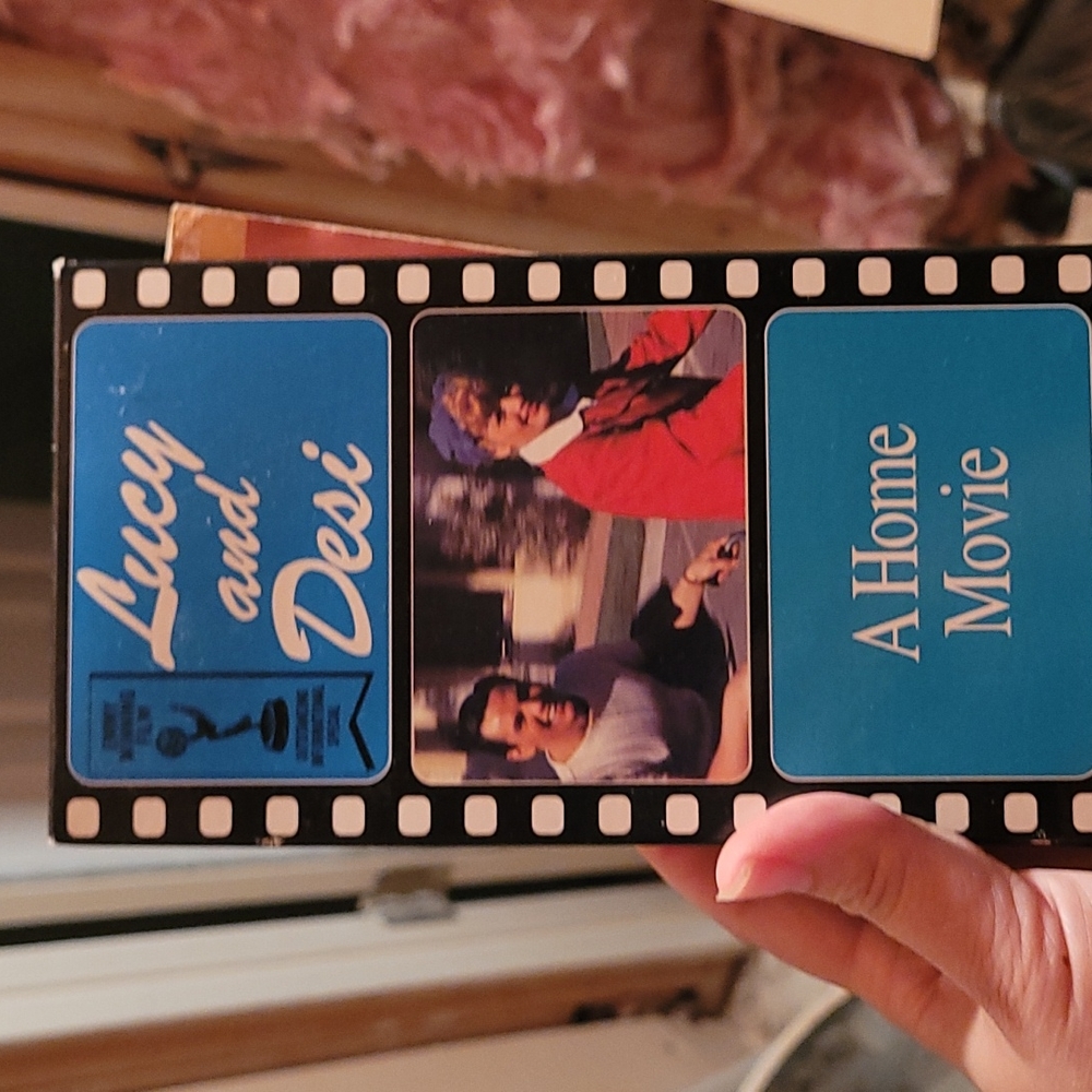 Vintage VHS Lucy & Desi A home movie.